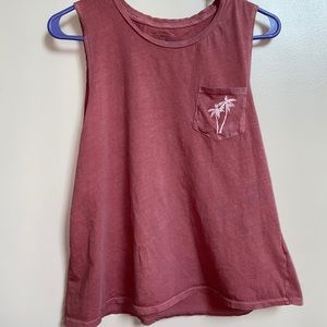 Women’s maroon Billabong Tank-Top